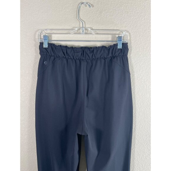 Lululemon Stretch High Rise Jogger Pants Style W5DQDS Black - Picture 7 of 10
